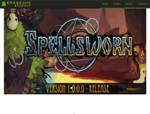 Tablet Screenshot of frogsong-studios.com